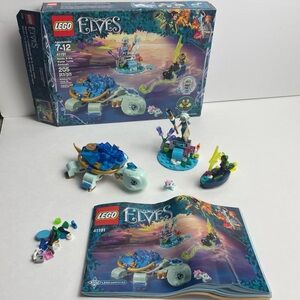 LEGO Elves: Naida & the Water Turtle Ambush 41191 Complete With Manual & Box